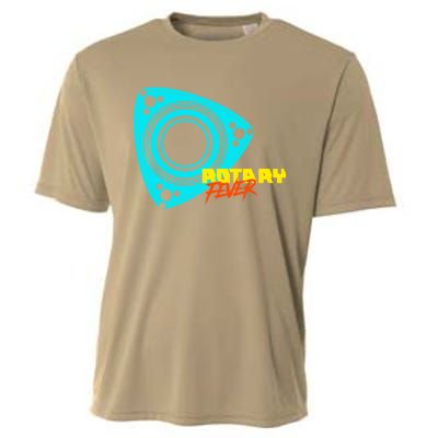 Rotary Fever Rotary Engine Gift Cooling Performance Crew T-Shirt