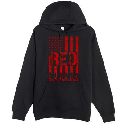 Red Friday Remember Everyone Deployed Hoodie Premium Pullover Hoodie