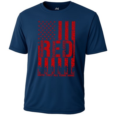 Red Friday Remember Everyone Deployed Hoodie Performance Shirt