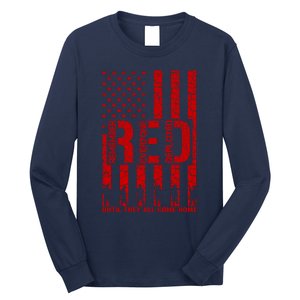 Red Friday Remember Everyone Deployed Hoodie Long Sleeve Shirt