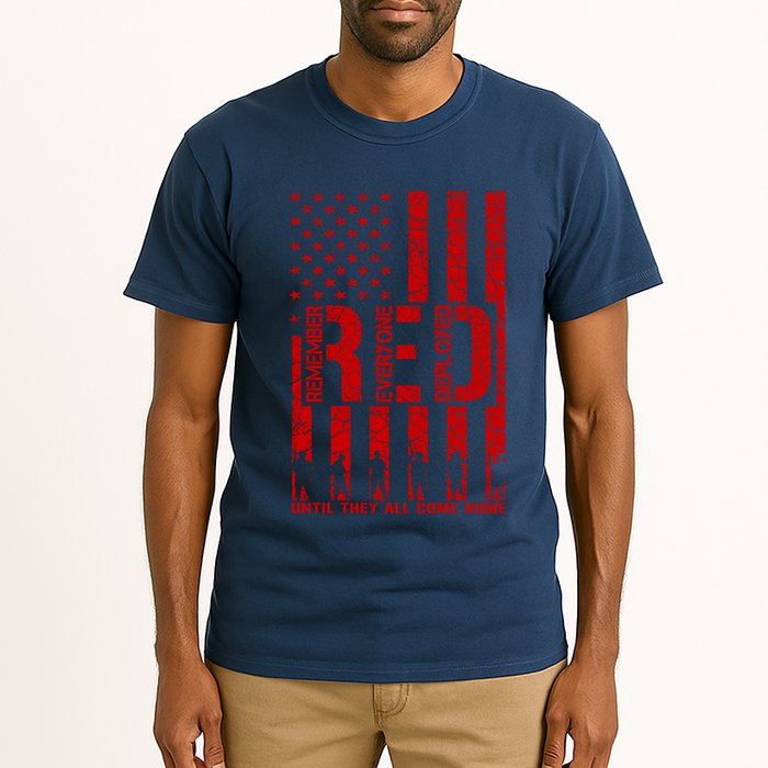 Red Friday Remember Everyone Deployed Hoodie Tall T-Shirt