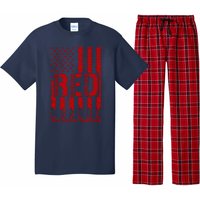 Red Friday Remember Everyone Deployed Hoodie Pajama Set