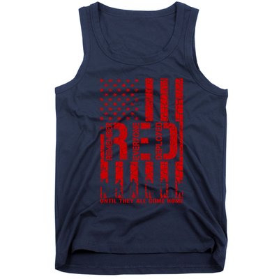 Red Friday Remember Everyone Deployed Hoodie Tank Top
