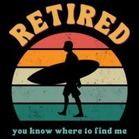Retired Funny Retirement Beach Gift City Backpack