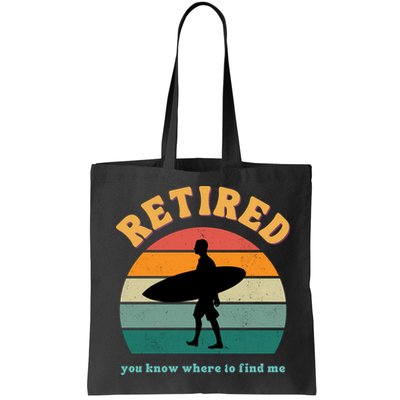 Retired Funny Retirement Beach Gift Bag