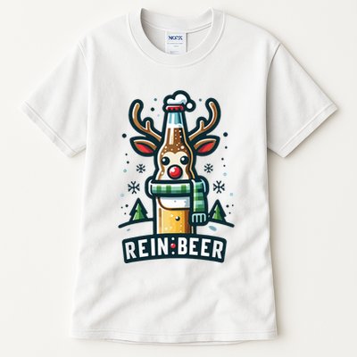 Reinbeers Funny Reindeer Beer Funny Christmas Drinking Tall T-Shirt