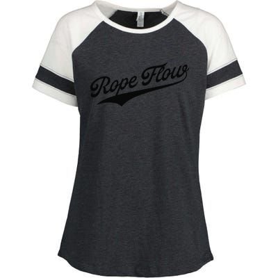 Rope Flow Enza Ladies Jersey Colorblock Tee