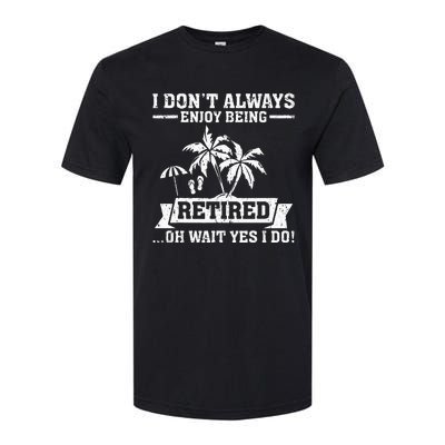 Retired Funny Retiree Funny Retirement Party Softstyle CVC T-Shirt