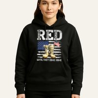 RED Friday Remember Everyone Deployed Every Friday Veterans Hoodie
