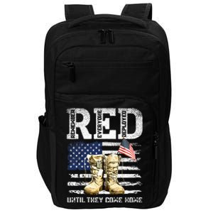 RED Friday Remember Everyone Deployed Every Friday Veterans Impact Tech Backpack