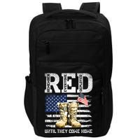 RED Friday Remember Everyone Deployed Every Friday Veterans Impact Tech Backpack