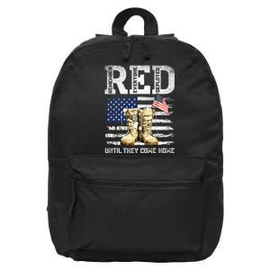 RED Friday Remember Everyone Deployed Every Friday Veterans 16 in Basic Backpack