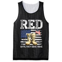 RED Friday Remember Everyone Deployed Every Friday Veterans Mesh Reversible Basketball Jersey Tank