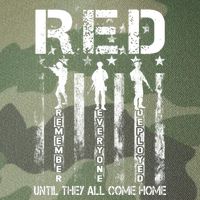 Red Friday Remember Everyone Deployed Legacy Tie Dye Trucker Hat