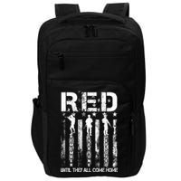 Red Friday Remember Everyone Deployed Impact Tech Backpack