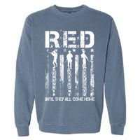 Red Friday Remember Everyone Deployed Garment-Dyed Sweatshirt