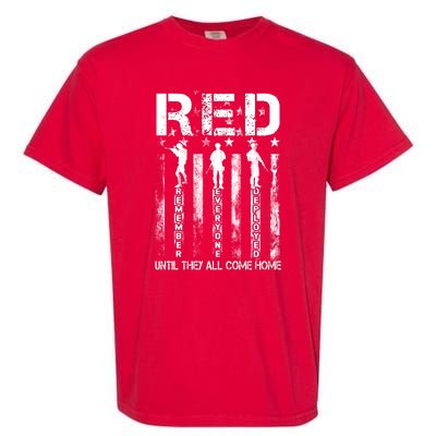 Red Friday Remember Everyone Deployed Garment-Dyed Heavyweight T-Shirt