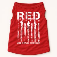 Red Friday Remember Everyone Deployed Doggie Tank