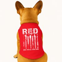 Red Friday Remember Everyone Deployed Doggie Tank