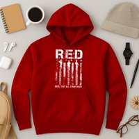 Red Friday Remember Everyone Deployed Hoodie