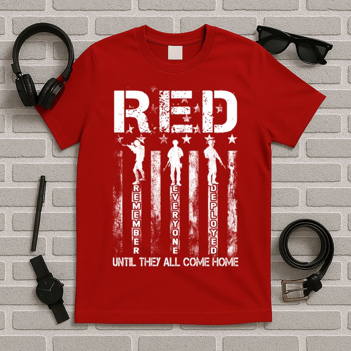 Red Friday Remember Everyone Deployed T-Shirt