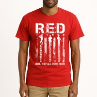 Red Friday Remember Everyone Deployed Tall T-Shirt