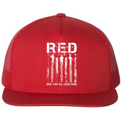 Red Friday Remember Everyone Deployed Flatbill Hat