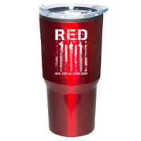 Red Friday Remember Everyone Deployed Tumbler