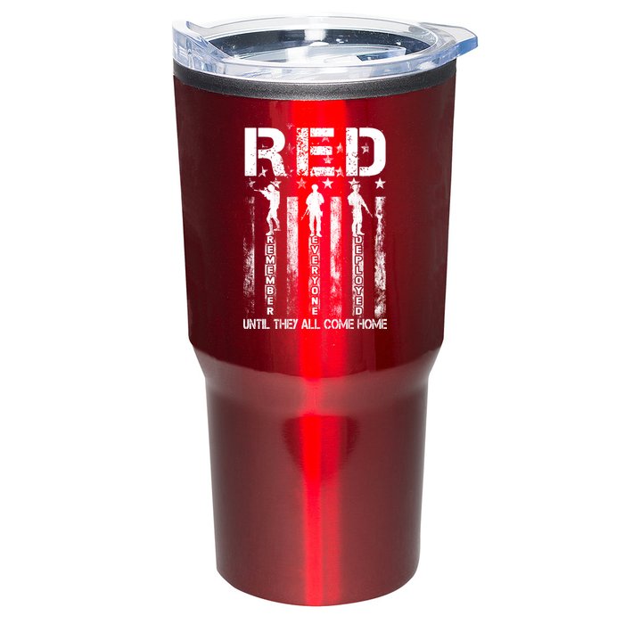 Red Friday Remember Everyone Deployed Tumbler