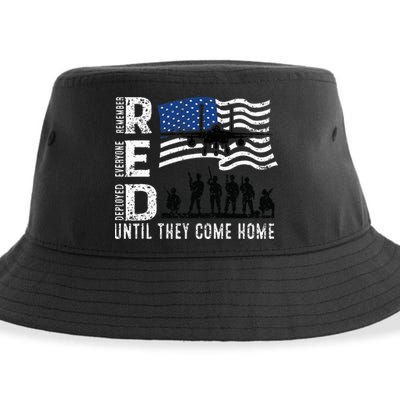 Red Friday Remember Everyone Deployed Until Come Sustainable Bucket Hat