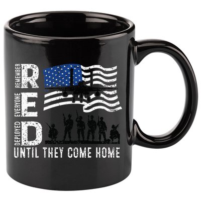 Red Friday Remember Everyone Deployed Until Come 11oz C Handle Ceramic Mug