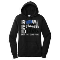 Red Friday Remember Everyone Deployed Until Come Women's Pullover Hoodie