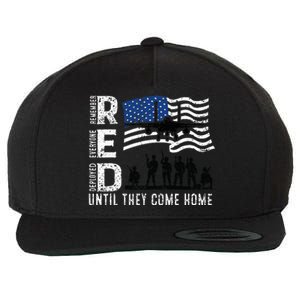 Red Friday Remember Everyone Deployed Until Come Wool Snapback Cap