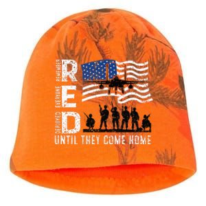 Red Friday Remember Everyone Deployed Until Come Kati - Camo Knit Beanie