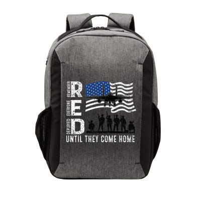 Red Friday Remember Everyone Deployed Until Come Vector Backpack