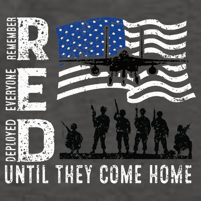 Red Friday Remember Everyone Deployed Until Come Vector Backpack
