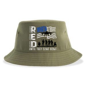 Red Friday Remember Everyone Deployed Until Come Sustainable Bucket Hat