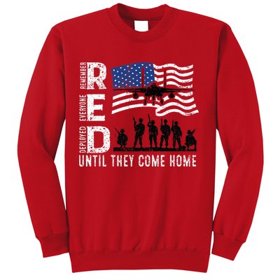 Red Friday Remember Everyone Deployed Until Come Sweatshirt