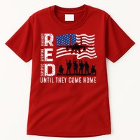 Red Friday Remember Everyone Deployed Until Come Tall T-Shirt