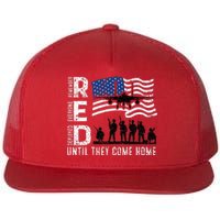 Red Friday Remember Everyone Deployed Until Come Flat Bill Trucker Hat