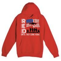 Red Friday Remember Everyone Deployed Until Come Premium Pullover Hoodie