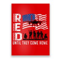 Red Friday Remember Everyone Deployed Until Come Poster