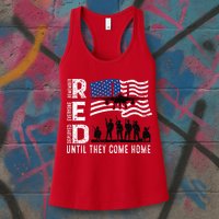 Red Friday Remember Everyone Deployed Until Come Womens Tank Top