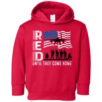 Red Friday Remember Everyone Deployed Until Come Toddler Hoodie