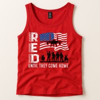 Red Friday Remember Everyone Deployed Until Come Tank Top