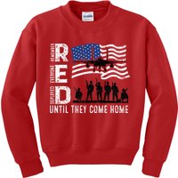 Red Friday Remember Everyone Deployed Until Come Kids Sweatshirt