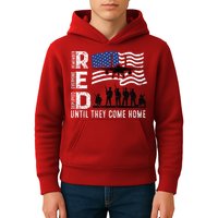 Red Friday Remember Everyone Deployed Until Come Kids Hoodie
