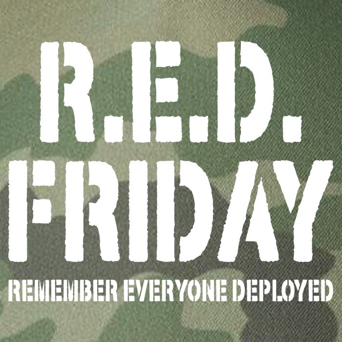 RED Friday Remember Everyone Deployed Legacy Tie Dye Trucker Hat