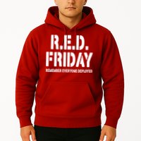 RED Friday Remember Everyone Deployed Hoodie