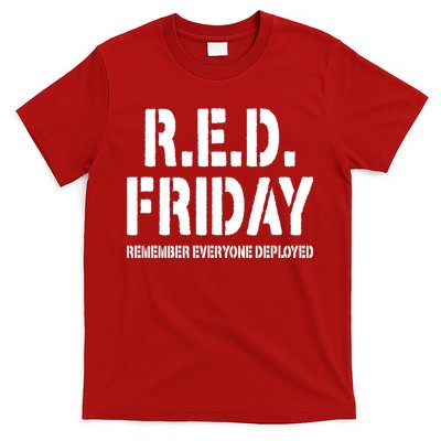 RED Friday Remember Everyone Deployed T-Shirt